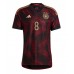 Herren Fußballbekleidung Deutschland Leon Goretzka #8 Auswärtstrikot WM 2022 Kurzarm